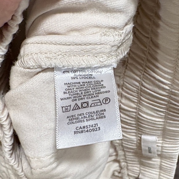 LOFT Beige Jogger Pants Small - Picture 6 of 6